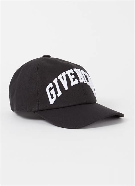 givenchy pet heren|Givenchy Pet met logoborduring • Zwart • de Bijenkorf.